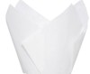 Tulip Muffin Cases 60mm Base × 50/90mm High - White